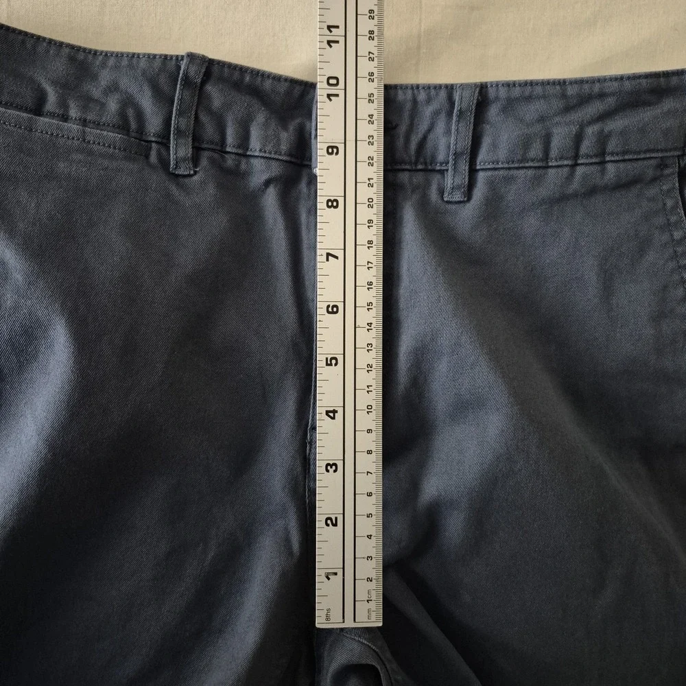 Katin Court Shorts Mens 30 Slate Blue Grey Cotton Stretch Chino Walking Shorts